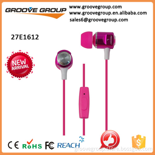 Metal Earphone, HiFi Intelligent Stereo Bass Headphone Ear buds For Mobile Phone